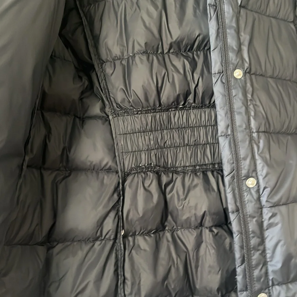 Cole Haan woman’s  quilted down jacket small/petite black - Picture 10 of 12